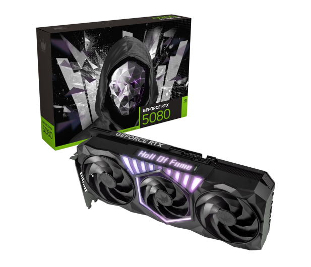 KFA2 GeForce RTX 5080 HOF Gaming 16GB GDDR7 DLSS4 - 1352131 - zdjęcie